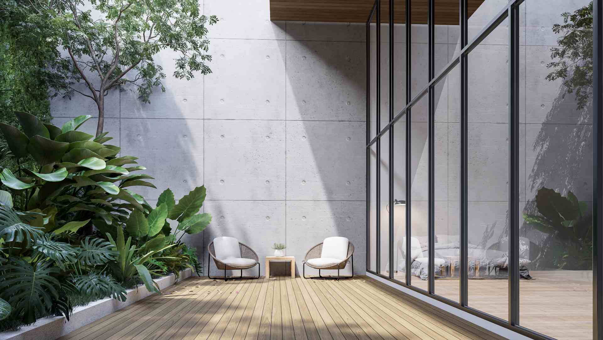 arredare il giardino d'inverno