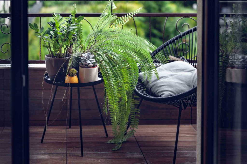 arredare il terrazzo di un appartamento